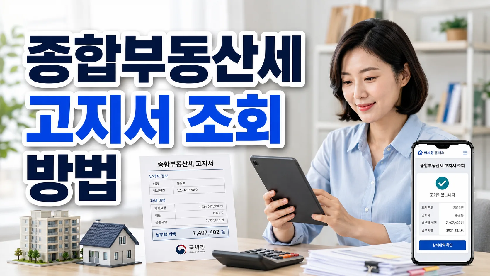 comprehensive real estate tax notice check