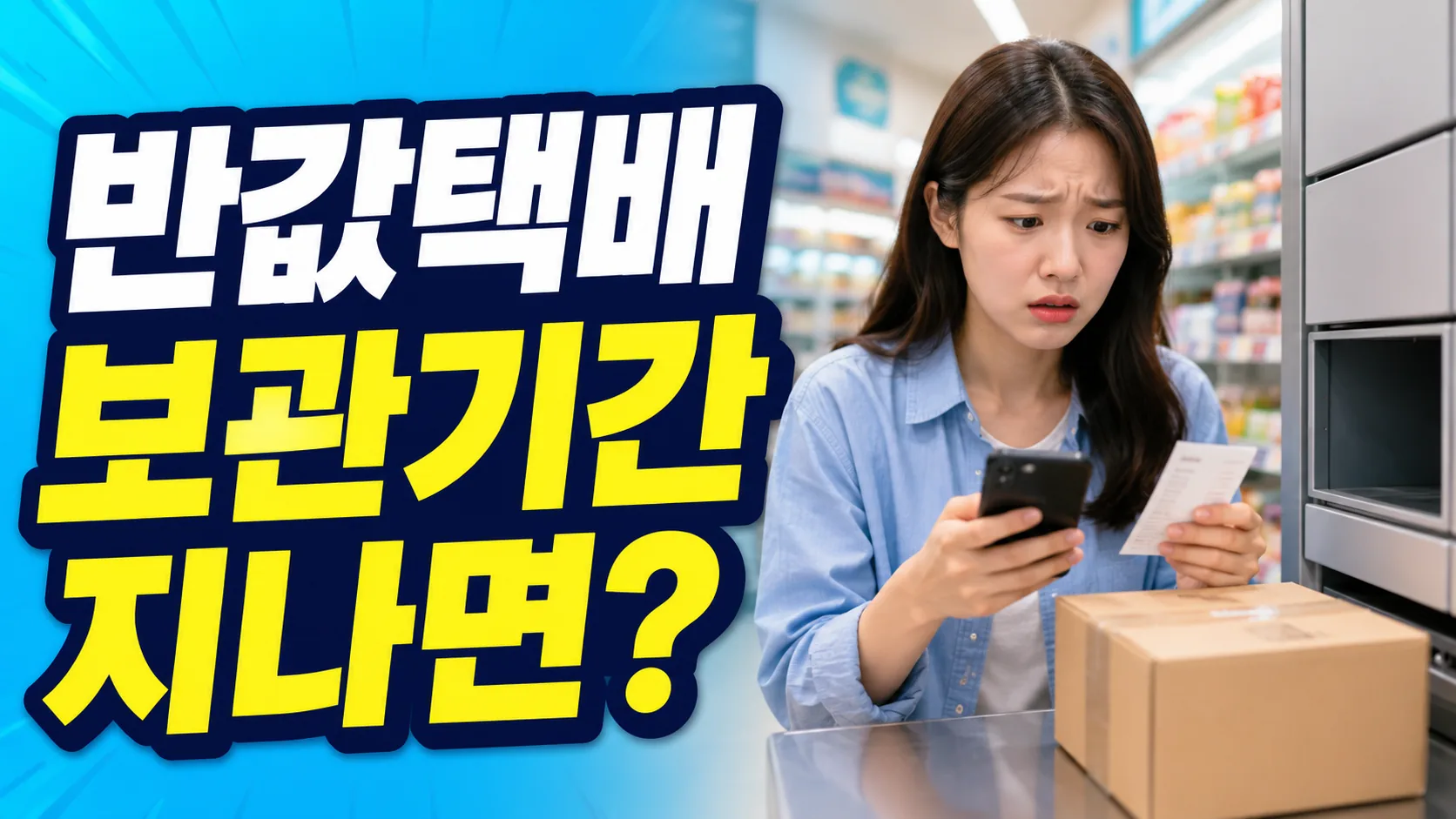 half price parcel storage period expired
