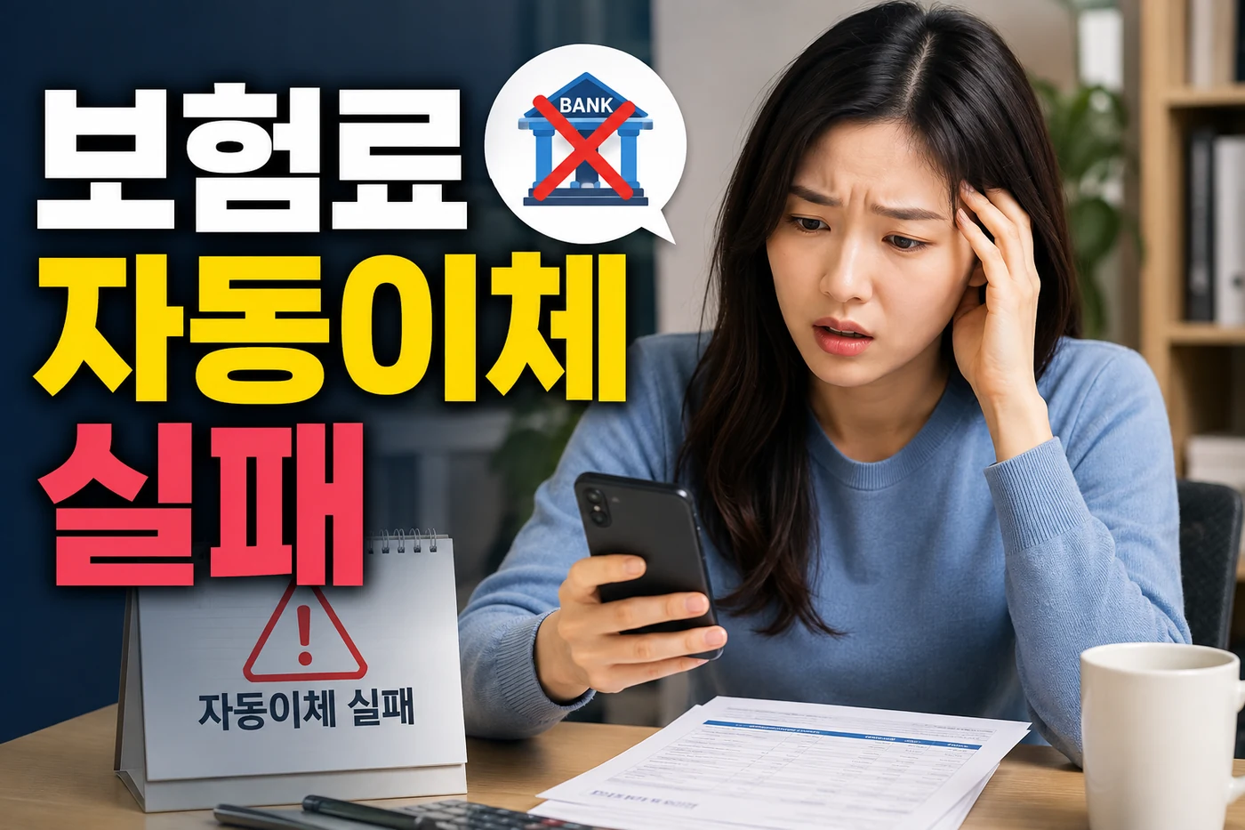 insurance premium auto debit failure