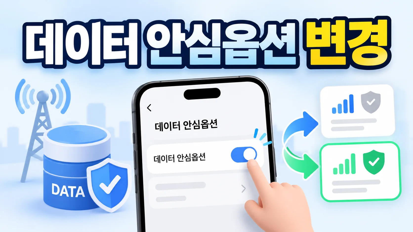 data safe option change