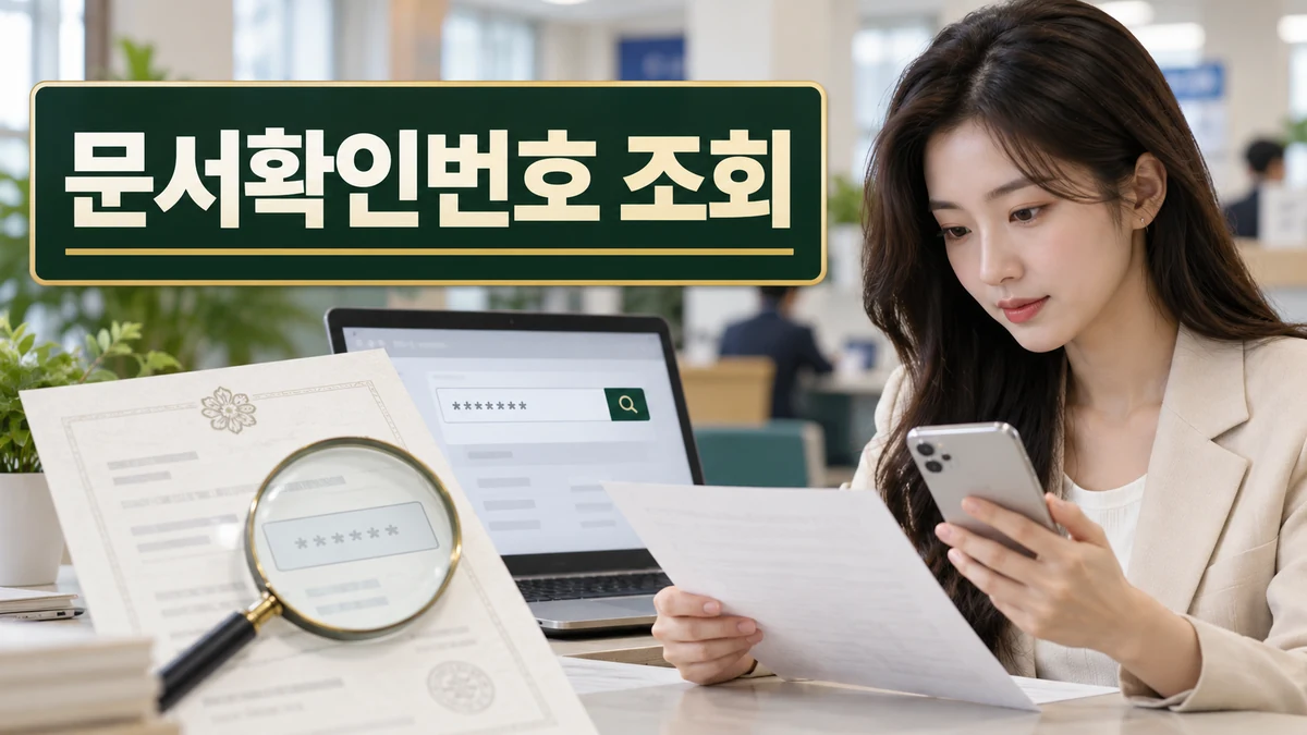 document verification number lookup